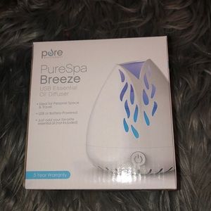 pure spa breeze essential oil diffuser